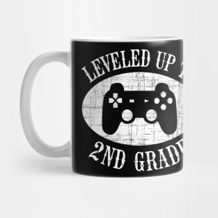 Leveled Up To 2nd Grade Gamer Back To School Mug